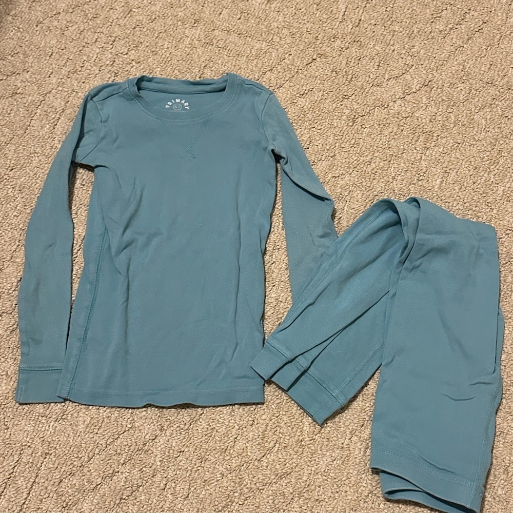 Primary Organic Cotton Teal Shirt